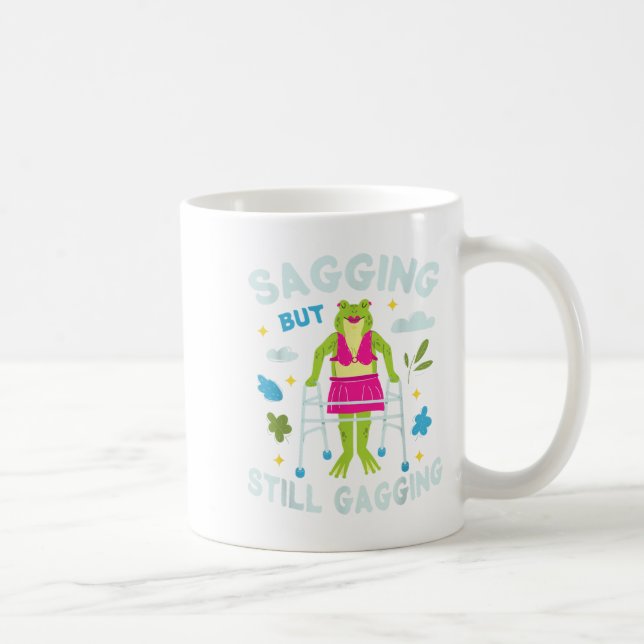 Mug Grenouille, mais toujours Gagging Frog Drôle Cring (Droite)