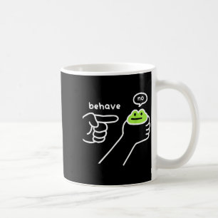 Mug Grenouille malhonnête Mème de grenouille drôle Se