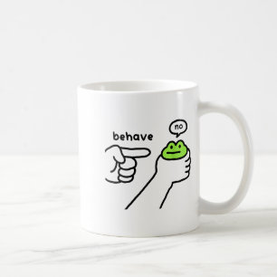 Mug Grenouille malhonnête Mème de grenouille drôle Se