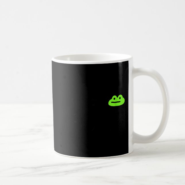 Mug Grenouille malhonnête se comporte pas grenouille d (Droite)
