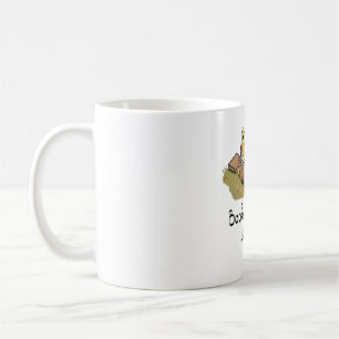Mug Grenouille Mignonne en Train de Lire - Les Livres
