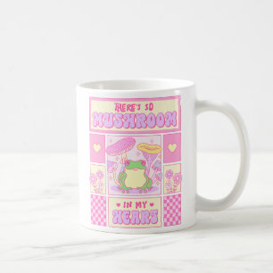 Mug Grenouille mignonne et champignons - Amusante roma