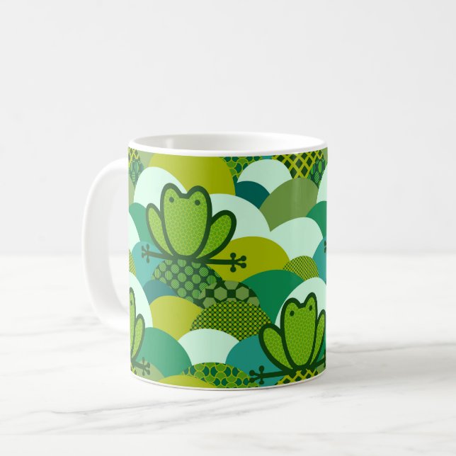 Mug Grenouille mousseuse (Devant gauche)