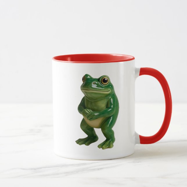 Mug grenouille porcelaine réaliste (Droite)
