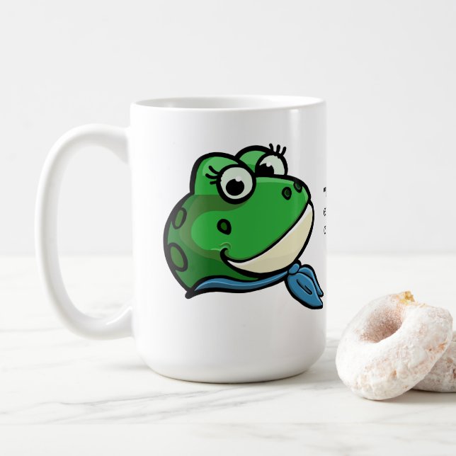 Mug Grenouille souriante (Avec donut)
