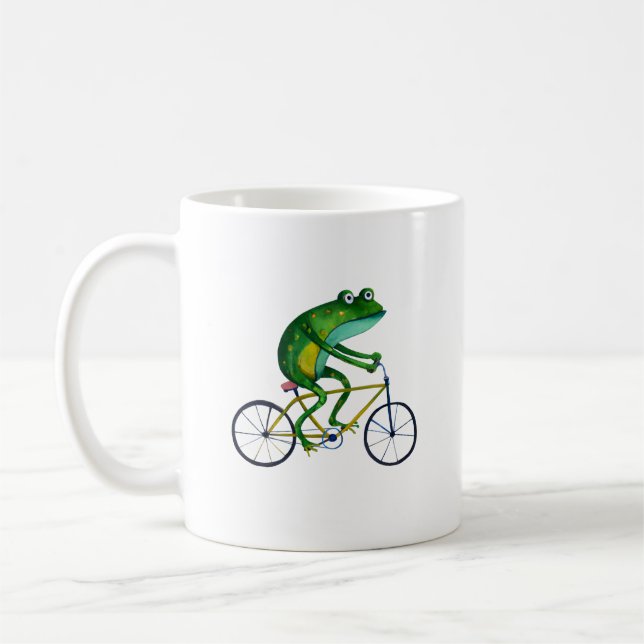 Mug Grenouille Sur Vélo (Gauche)