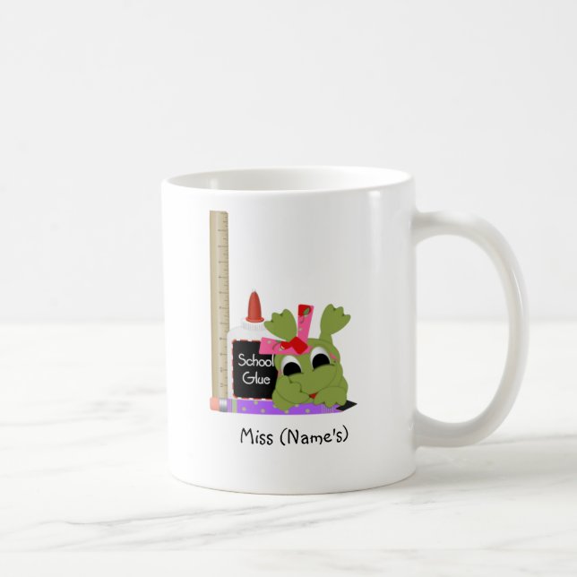 Mug Grenouille Tasse-Mignonne personnalisée de café de (Droite)