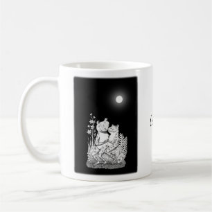 Mug Grenouille Toad Couple mignon Amour romantique Nom