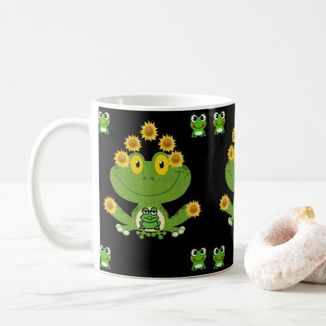 Mug grenouilles (Avec donut)