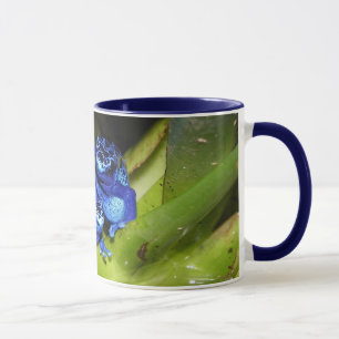 Mug Grenouilles bleues de dard de poison dans la