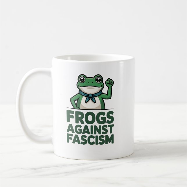 Mug Grenouilles contre le fascisme - Manifestation de  (Gauche)