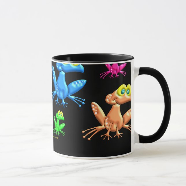 Mug Grenouilles d'amusement (Droite)