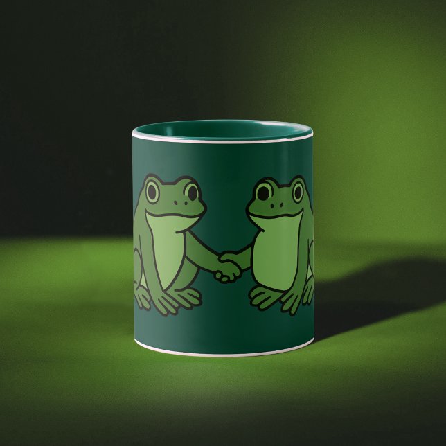 Mug Grenouilles Ensemble Fortes Protestation de Grenou (Créateur téléchargé)