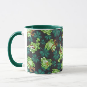 Mug Grenouilles et Shamrocks