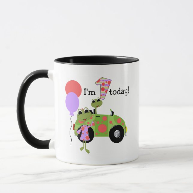 Mug Grenouilles Mod 1er anniversaire (Gauche)