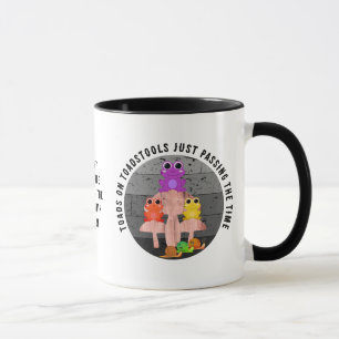 Mug Grenouilles personnalisées Champignons Toadstools