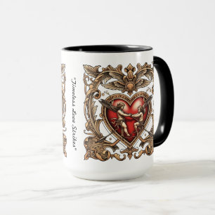 Mug "Grève du coeur intemporelle"