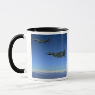 Mug Grève Eagles 2 de l'Armée de l'Air d'USA F-15E