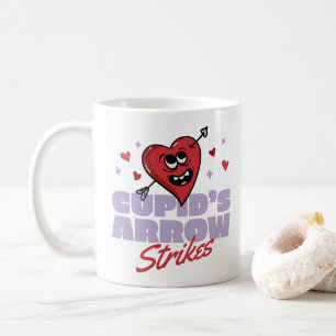MUG GRÈVES DE FLÈCHE DE CUPID