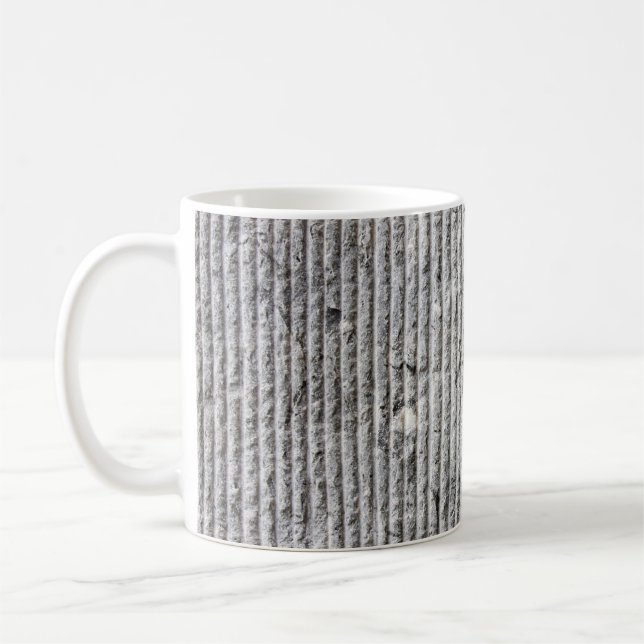 Mug Grey stone wall texture. Texture of stone wall wit (Gauche)