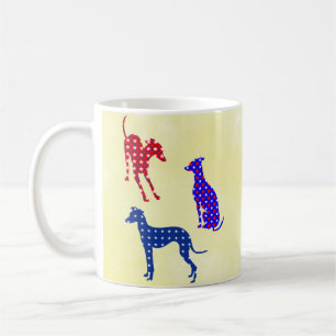 Mug Greyhounds italien