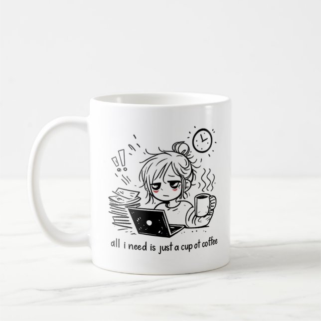 Mug Gribouillage  (Gauche)