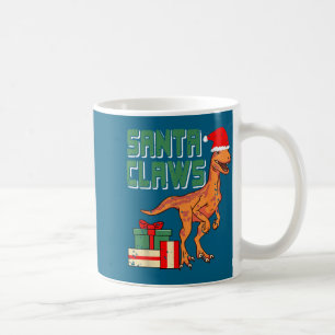 Mug Griffes de Noël Drôle de dinosaure Pun de Noël ave