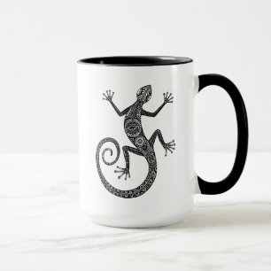 Mug Griffonnage de lézard ou de salamandre