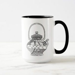 Mug Griffonnage de théière