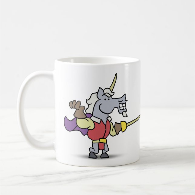 Mug Griffonnage Diego de combat en duel du magicien (Gauche)