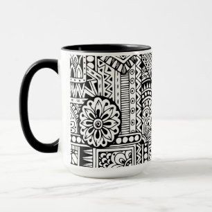 Mug Griffonnage ethnique