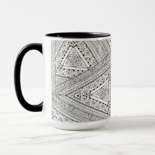 Mug Griffonnage tribal 2