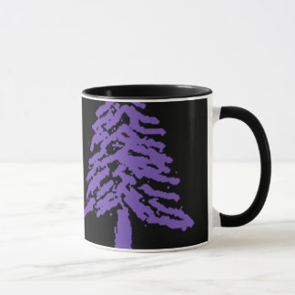Mug Griffonnage V4.0 d'arbre de lavande
