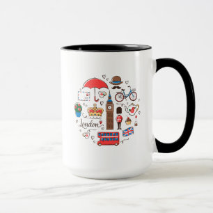Mug Griffonnages de Londres
