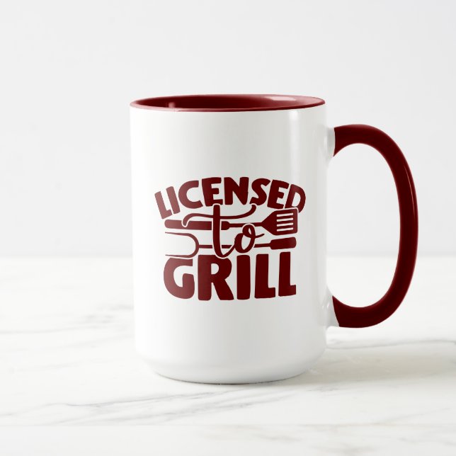 Mug Grill autorisé (Droite)