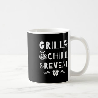 Mug Grill Chill Et Révéler Nouveau Papa Genre Reveal P