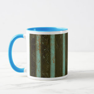 Mug Grille contemporaine d'air de turquoise