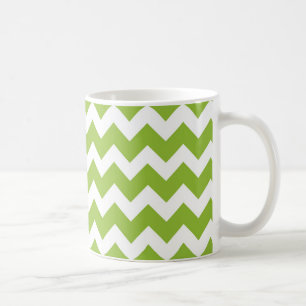 Mug Grille de chaux vert et blanc