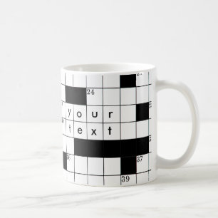 Mug Grille des mots croisés
