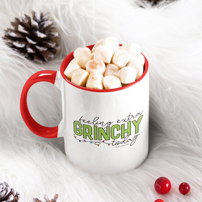 Mug Grille | Sentiment de grinchy supplémentaire aujou (Mug full of marshmallows)
