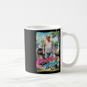 Mug Grillin Comme Un Felon Drôle Trump 2024 Chillin Co