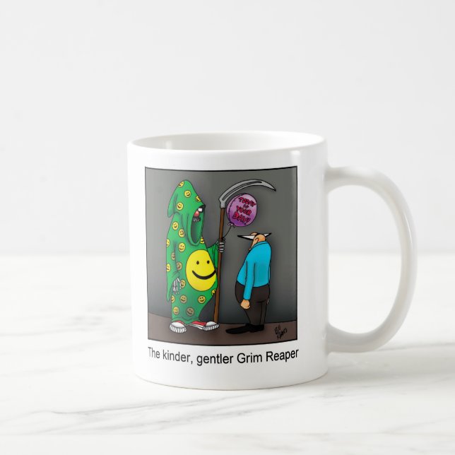 Mug Grim Reaper Humour "Spectickles (Droite)