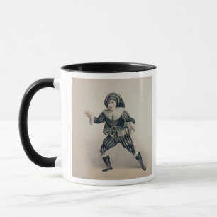 Mug Grimaldi comme Scaramouche, du dell'Ar de Commedia