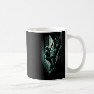 Mug Grimpeur - Art vintage de bloc en solo intégral