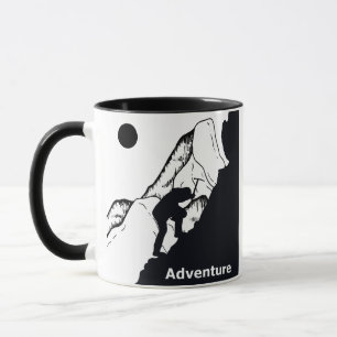 Mug grimpeur d'escalade