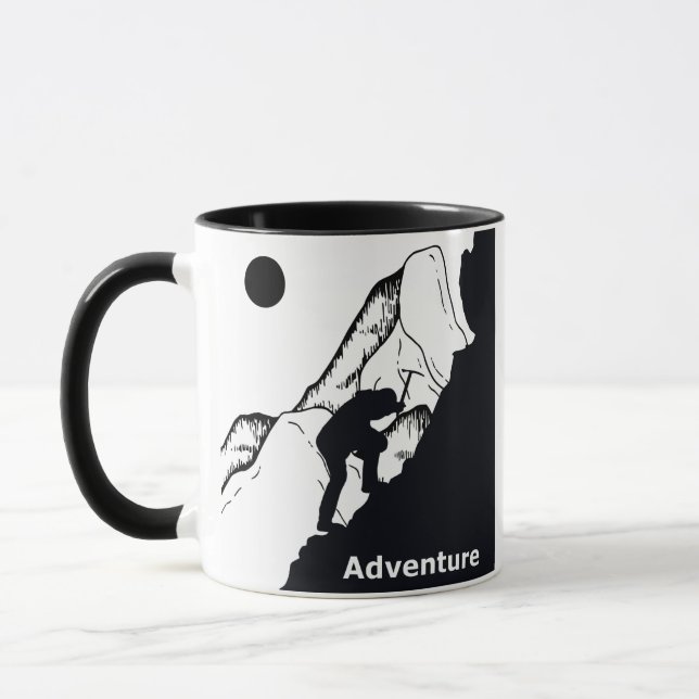Mug grimpeur d'escalade (Gauche)