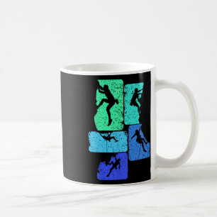 Mug grimpeur d'escalade de rocher de bloc