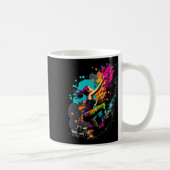 Mug Grimpeur Intérieur d'escalade de mur de Bloc Grimp (Droite)