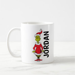 Mug Grinch classique Le Père Noël personnalisé