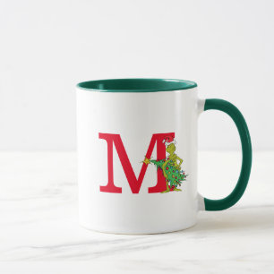 Mug Grinch Classique   Monogramme Méchant M